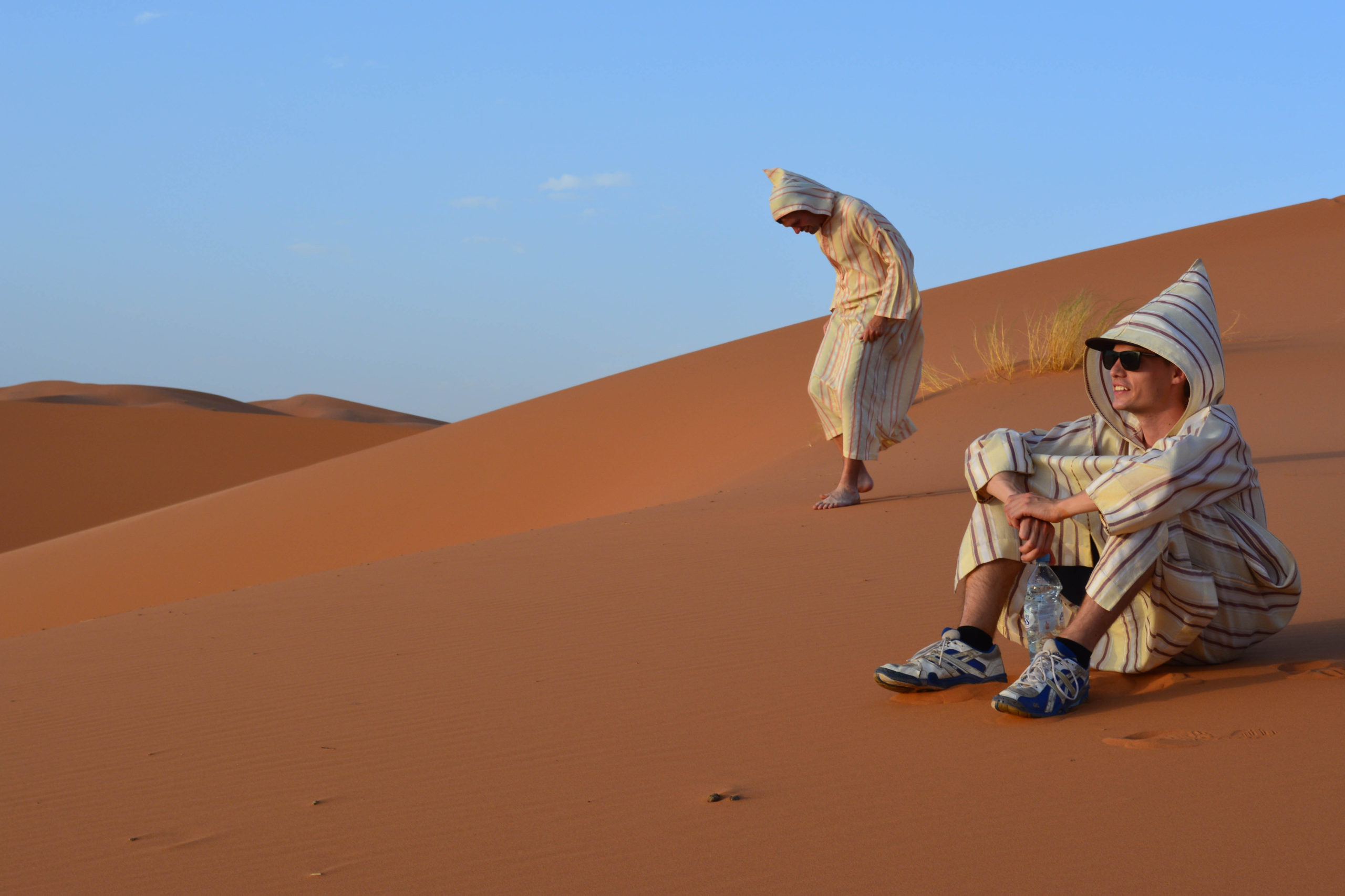 Un trenino nel deserto