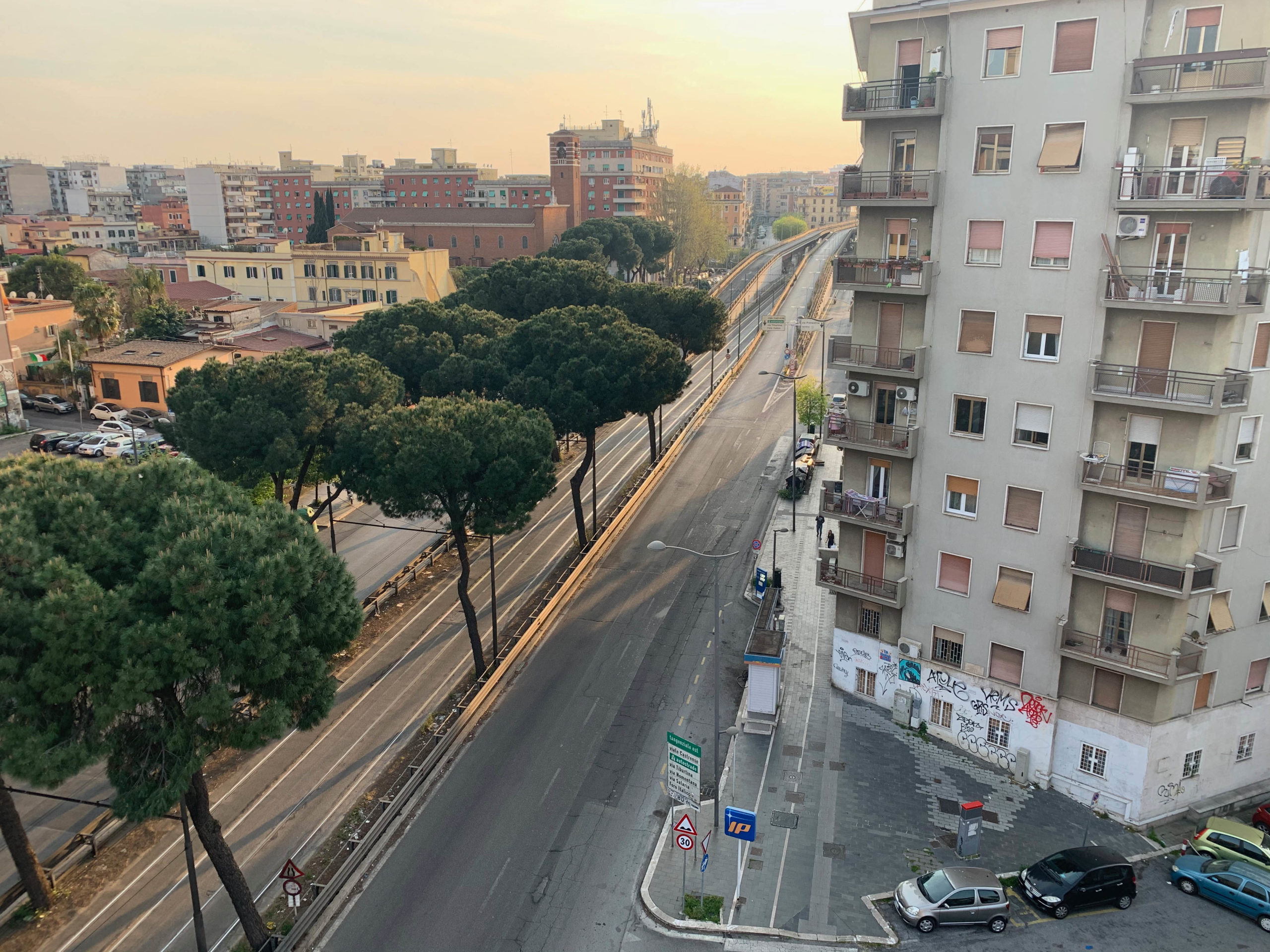 Navigando sui tetti